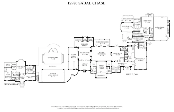 12980 Sabal Chase First Floorplan 1-23-2