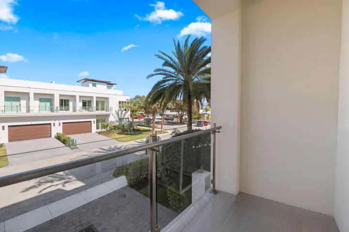 Beautiful views off bedroom balconies