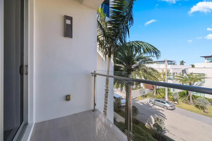 Beautiful views off bedroom balconies