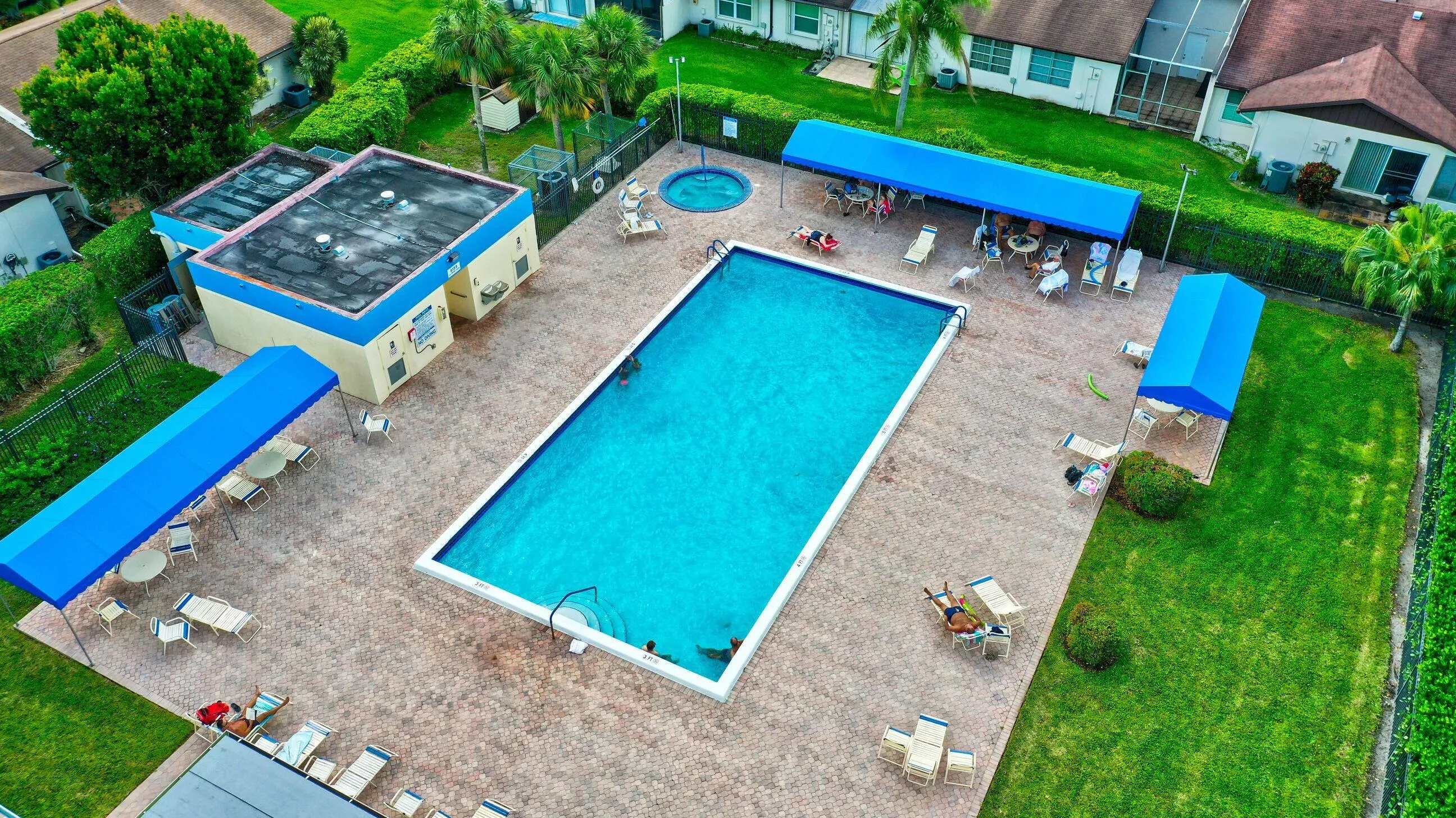 Clubhouse Pool 1 Overhead