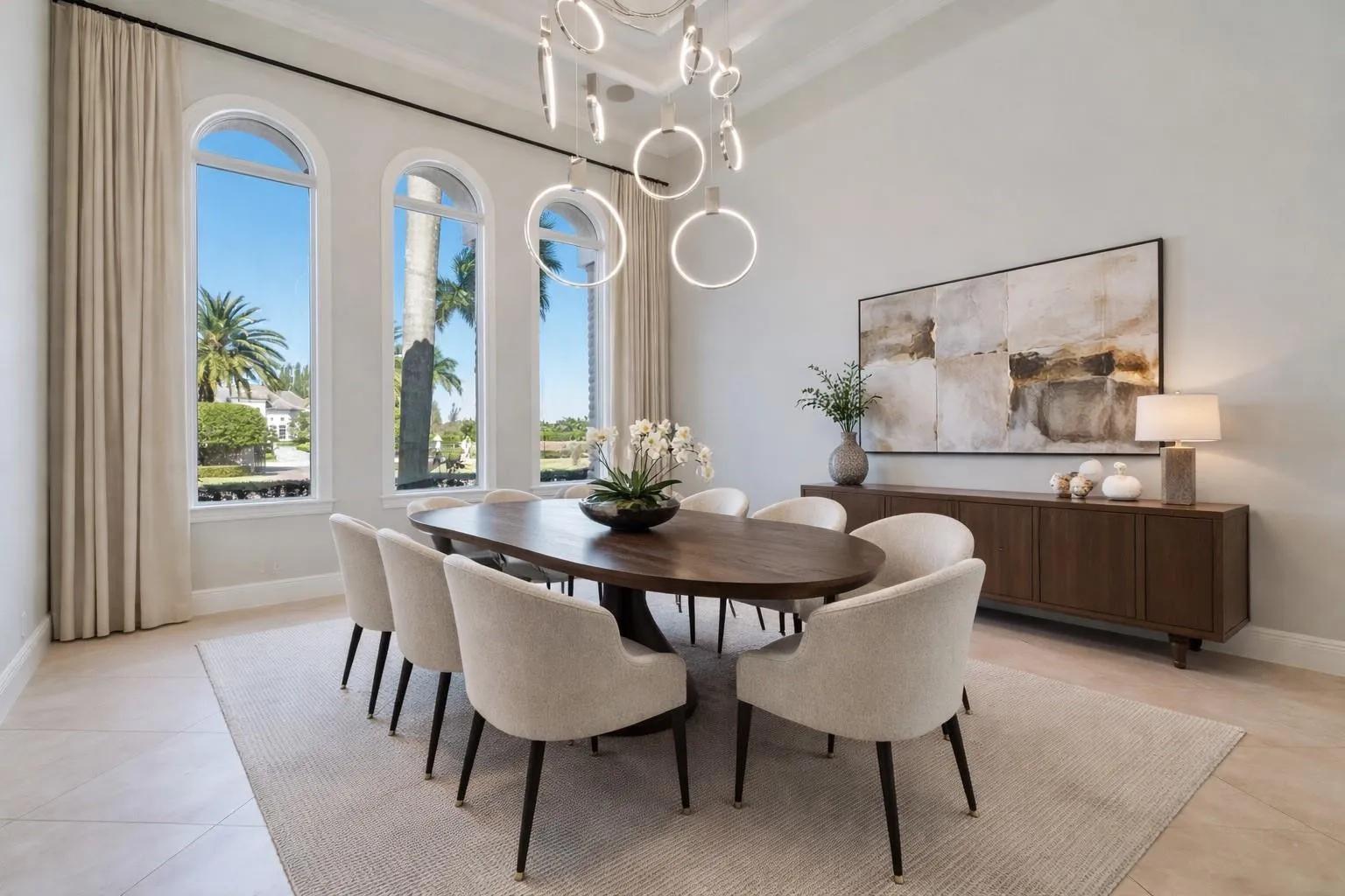 VIRTUAL STAGED DINNING