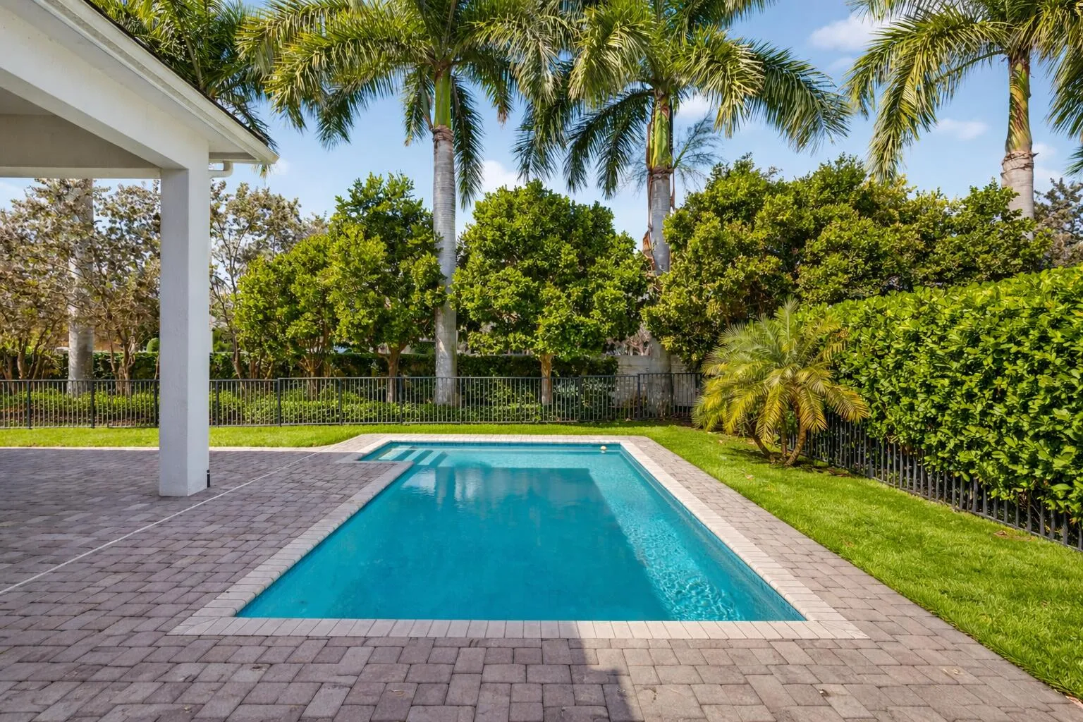 Pool area