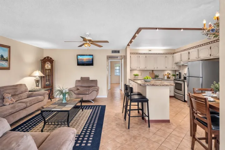 Kitchen is design virtually to show potential.