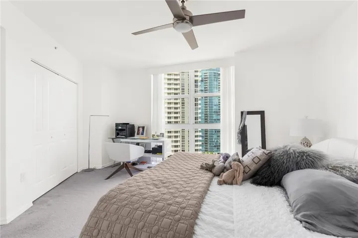 King bed with desk