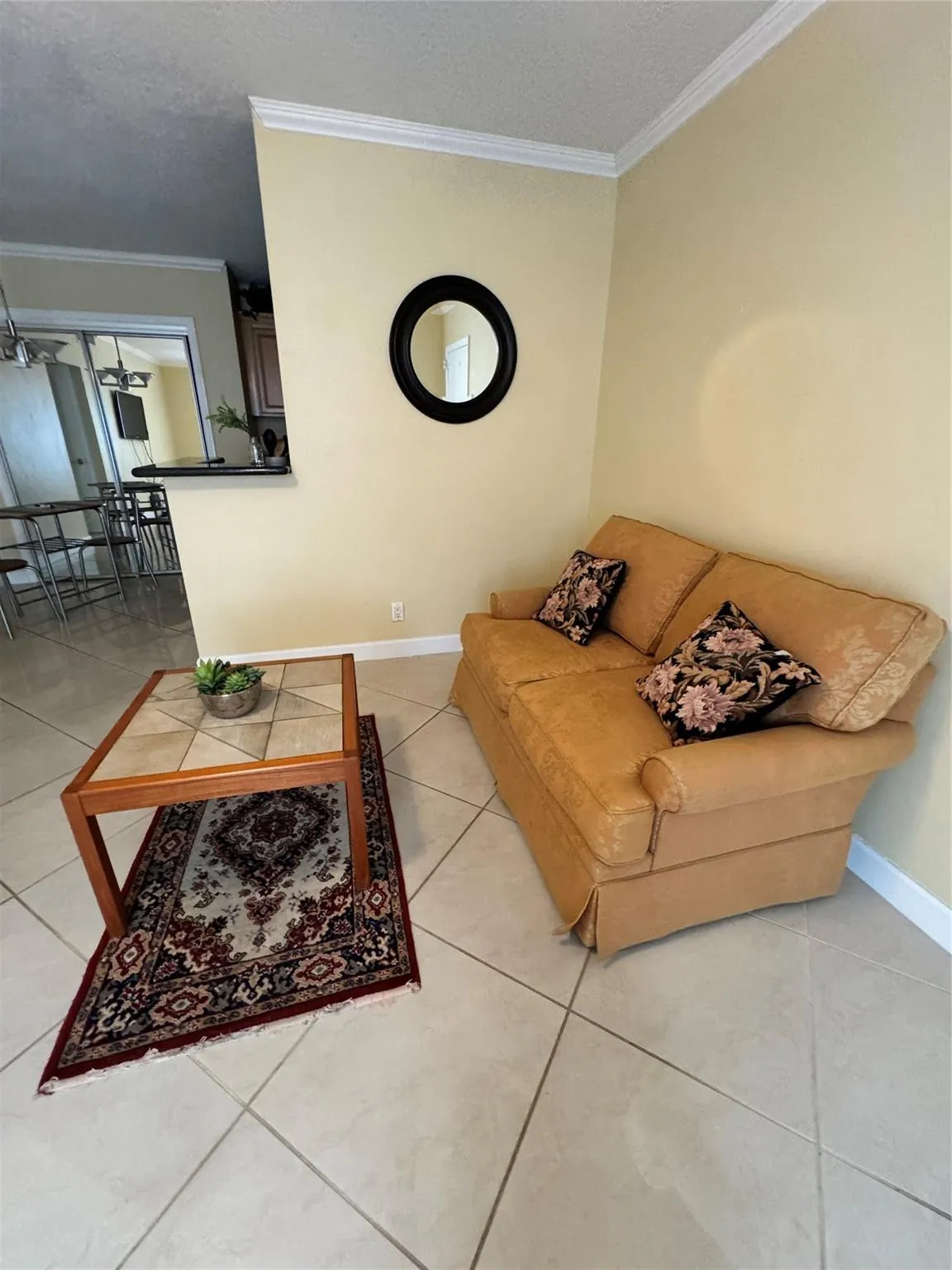 Partially furnished
