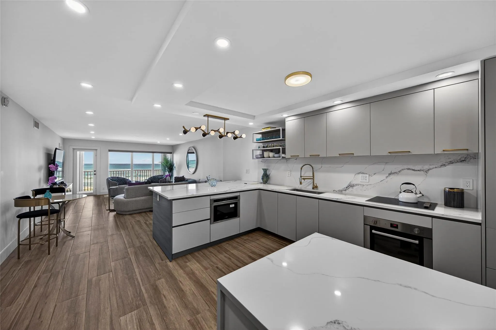 With your oceanfront view