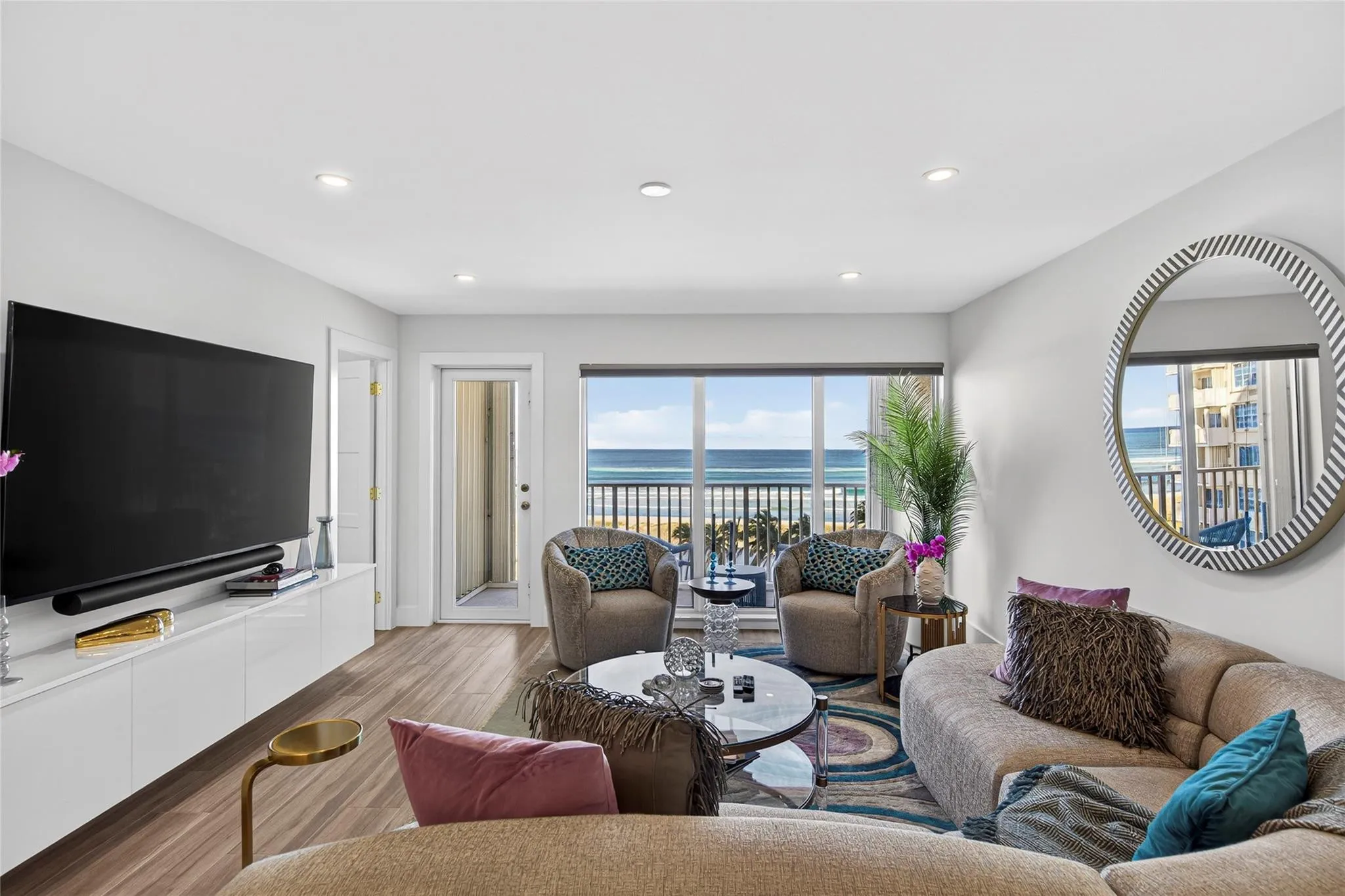 with an amazing view of the ocean