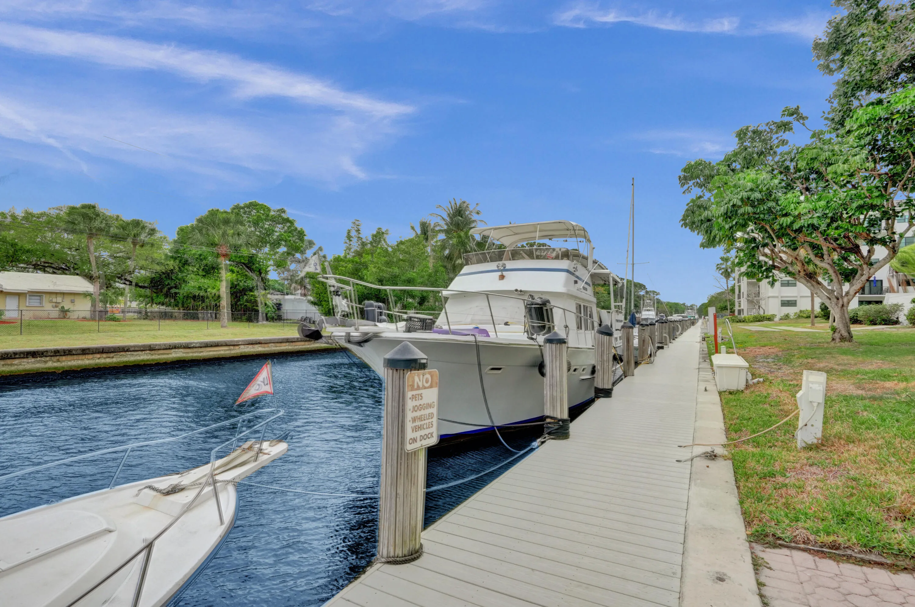 Boat slip: $41 per foot for the year