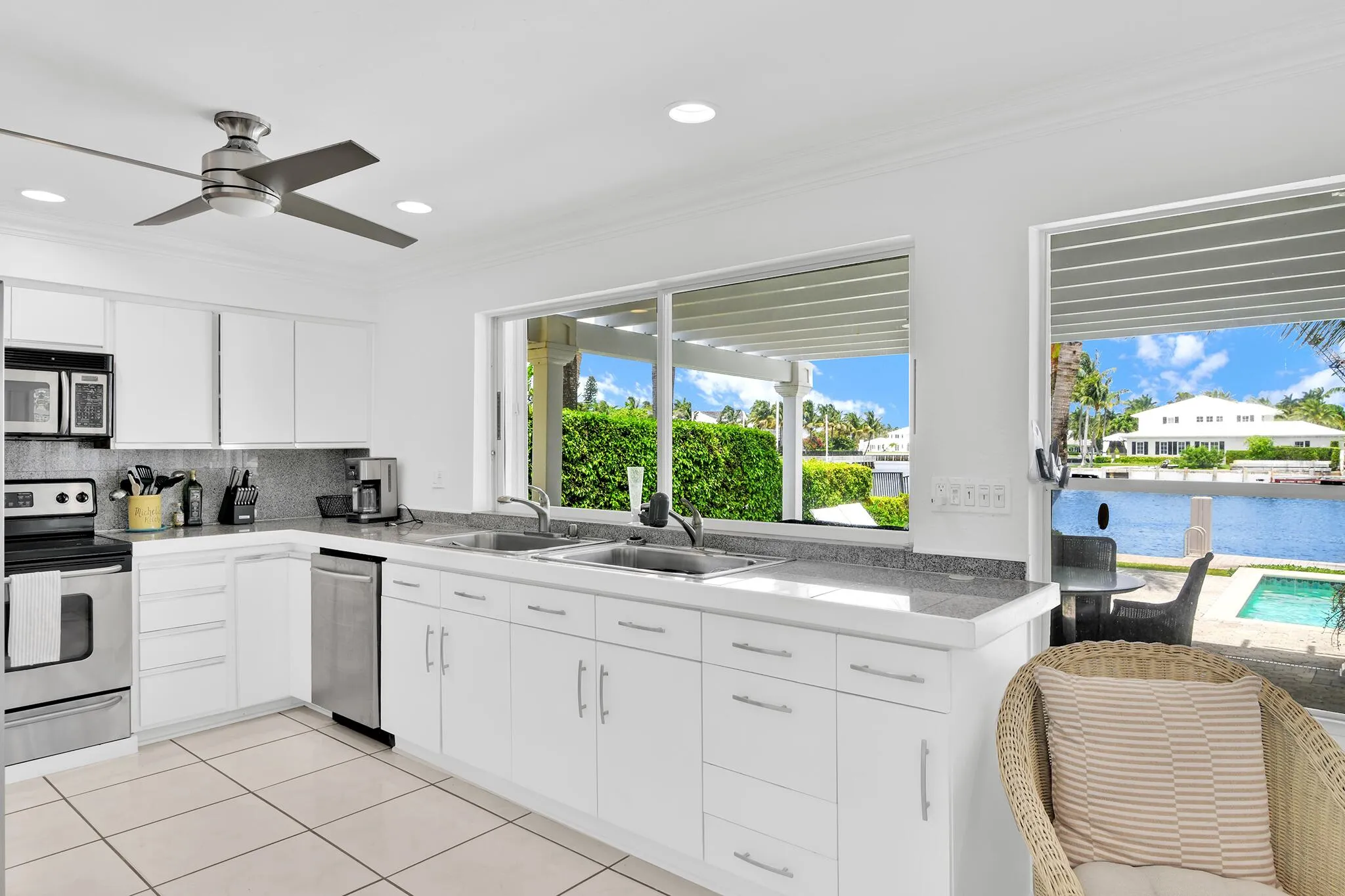 Kitchen Waterfront View
