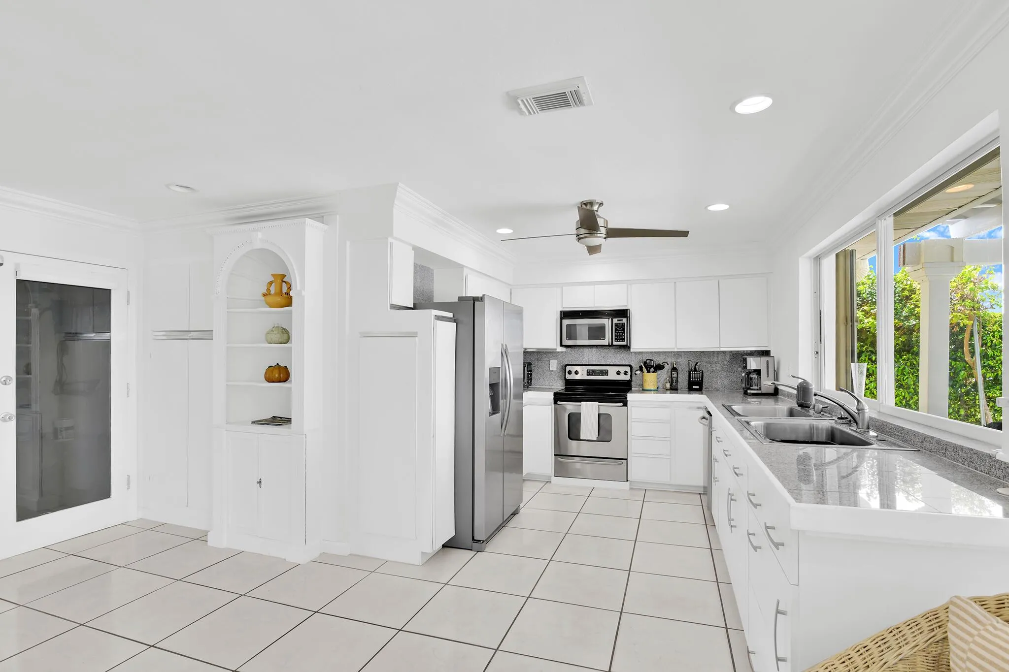 Kitchen with Stainless Steel Appliances
