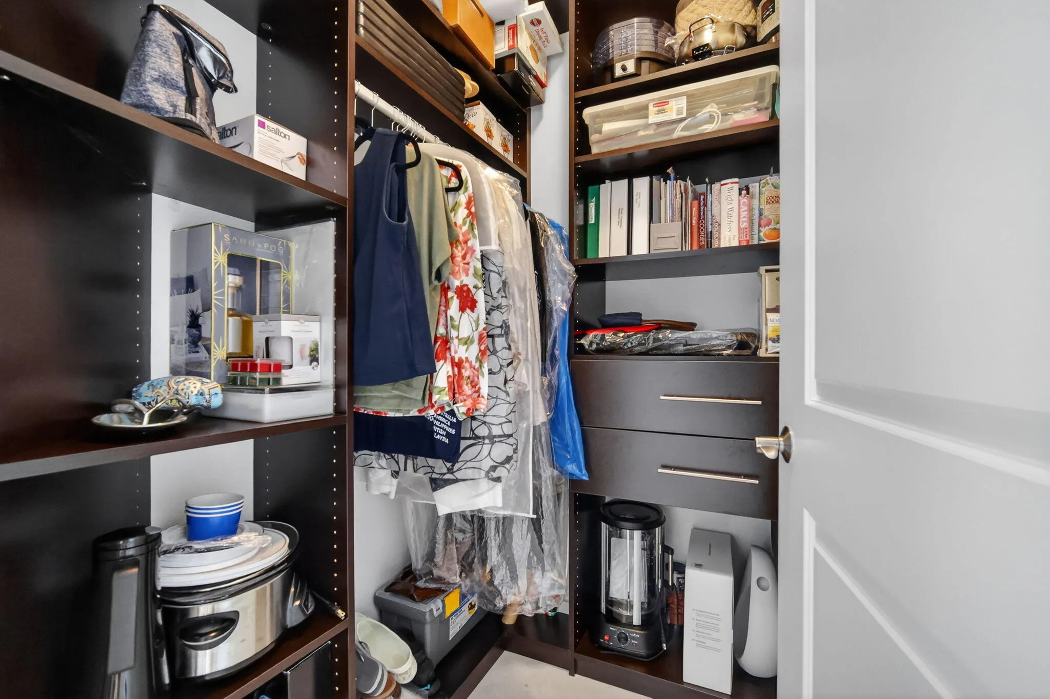 Built out closets