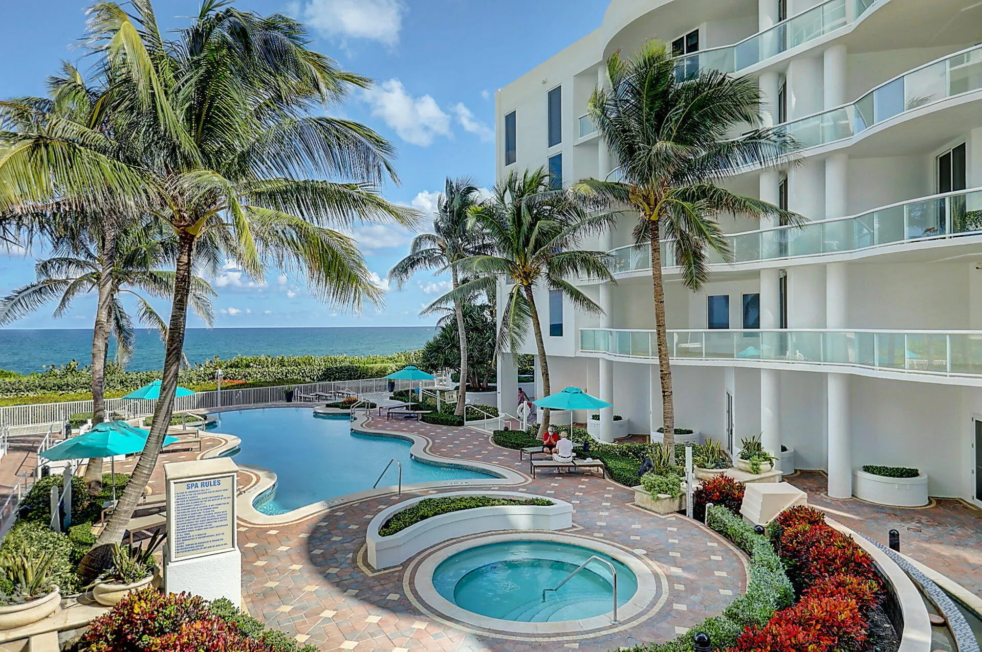 Pool and spa