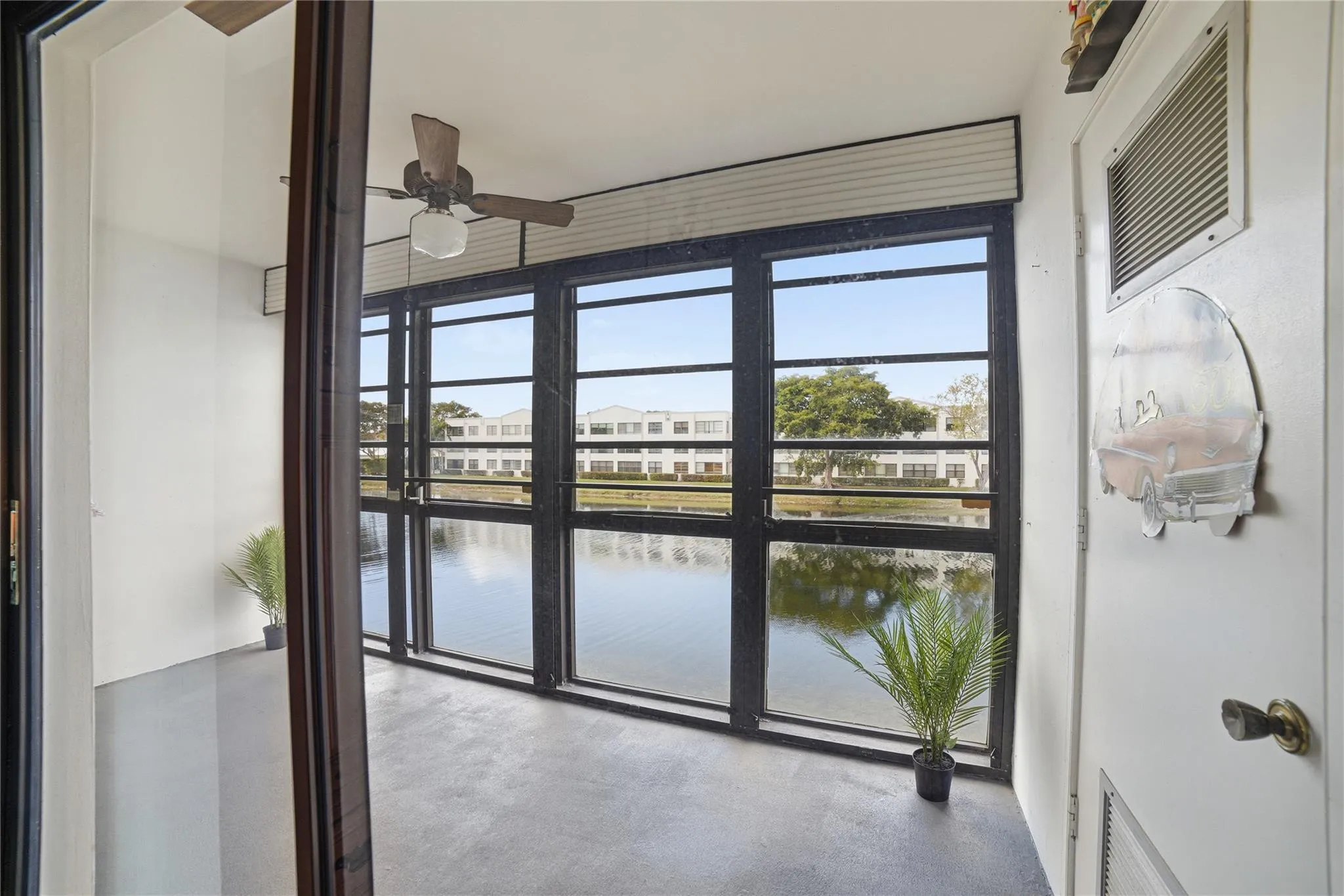 JALOUSIE WINDOWS ON PATIO