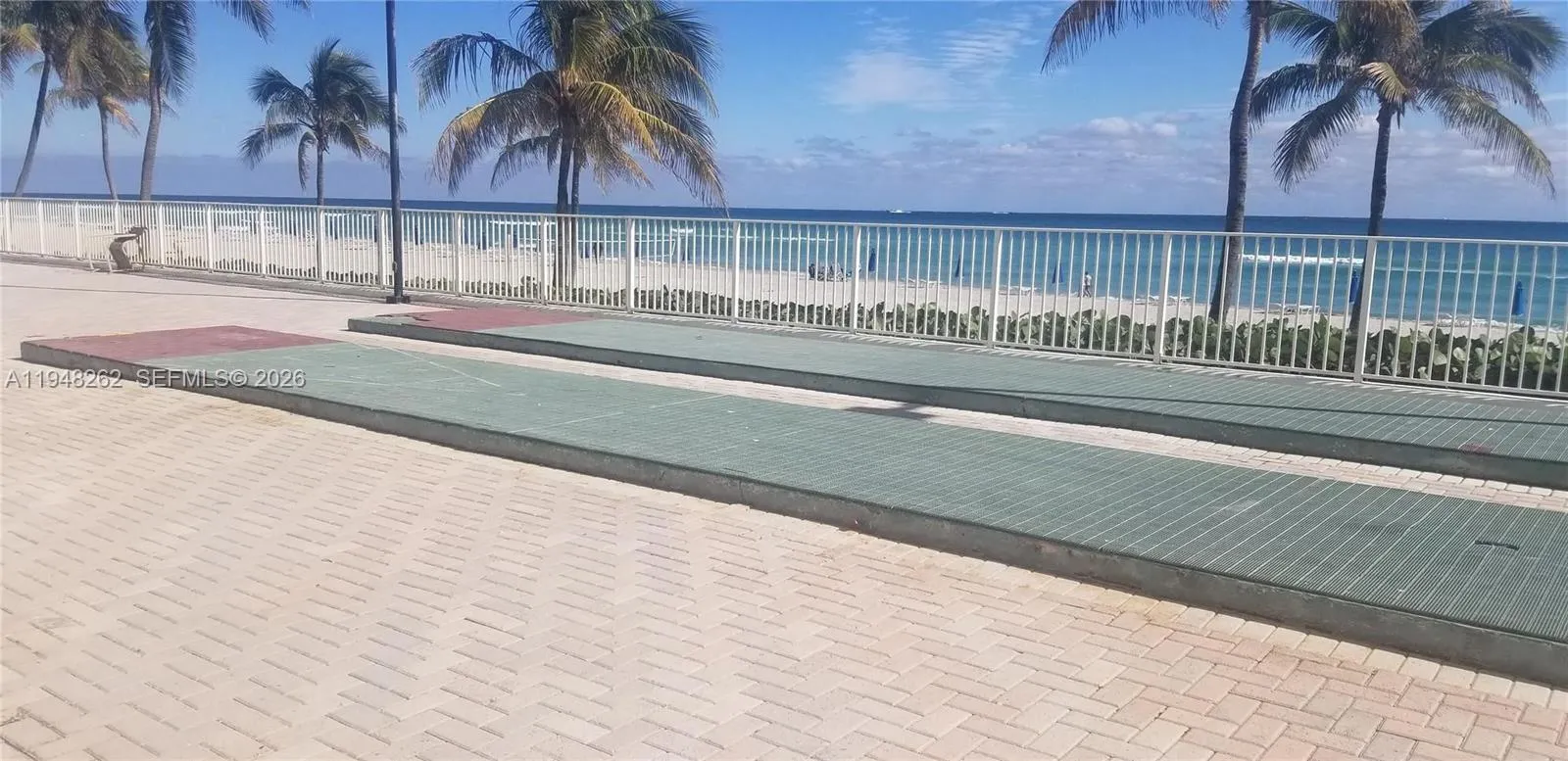 shuffleboard courts soon to be redone ..lots of fun to play
