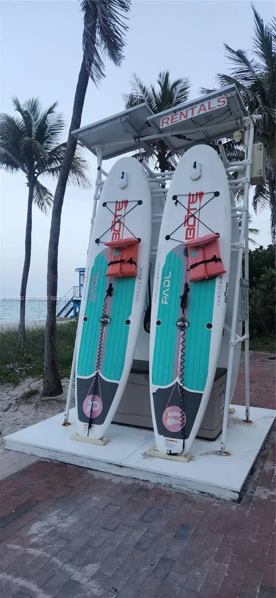 can even rent kayak down at the beach this Q is AWESOME..