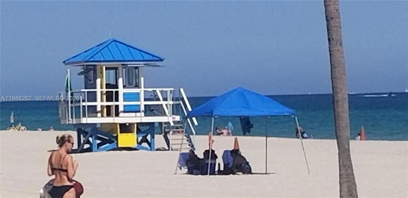 NEWER LIFEGUARD STATIONS ON THE BEACH