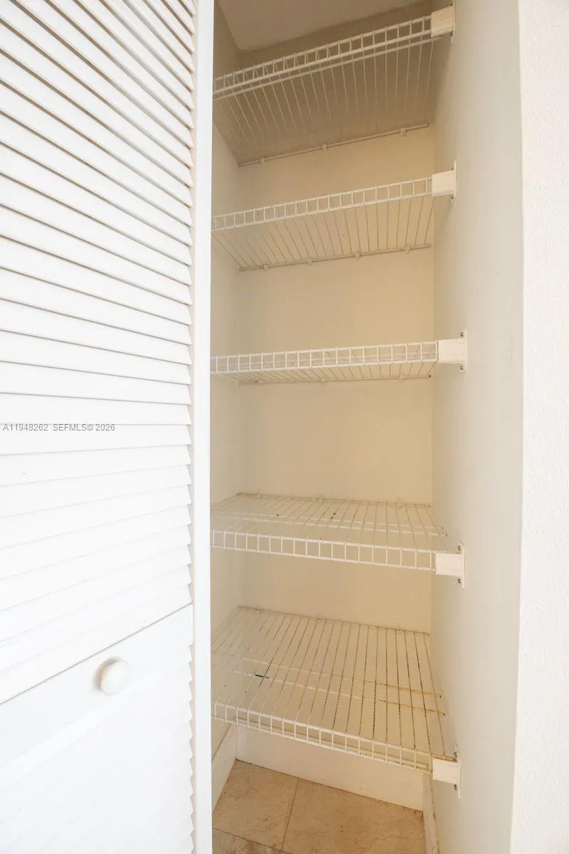 yes linen. Towel closet in the master bedroom