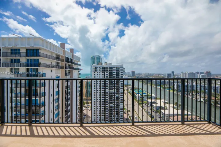 See the world from your balcony with a southern exposure