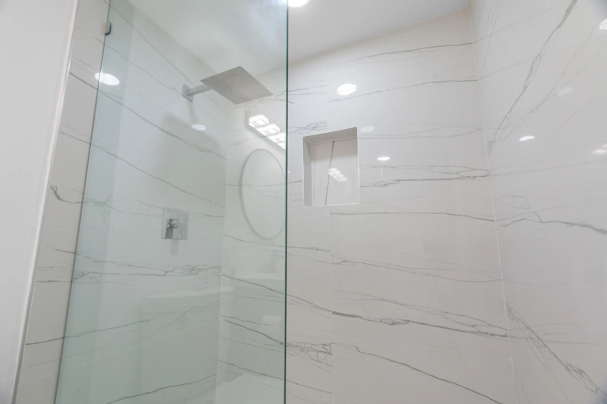 second bathroom shower