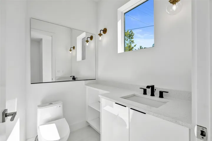 downstairs entry hall bath