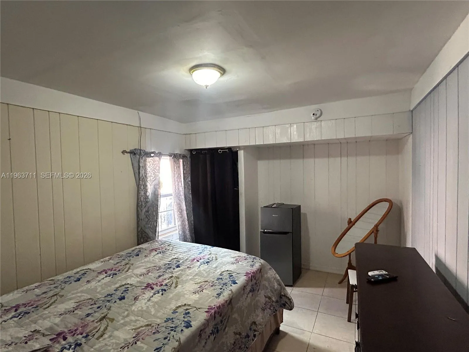 Garage converted to 4th bedroom