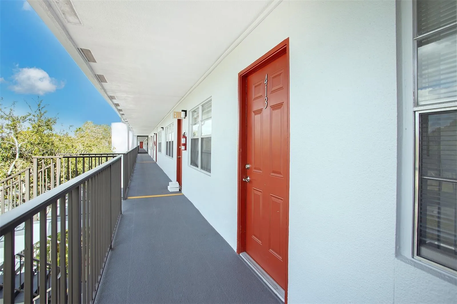 HALLWAY TO FRONT ENTRANCE OF UNIT