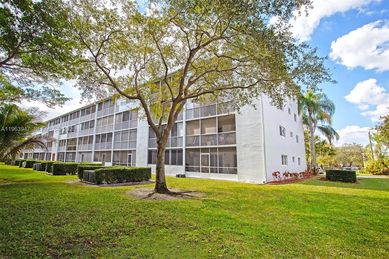 GARDEN VIEW OF BUILDING IN EAST