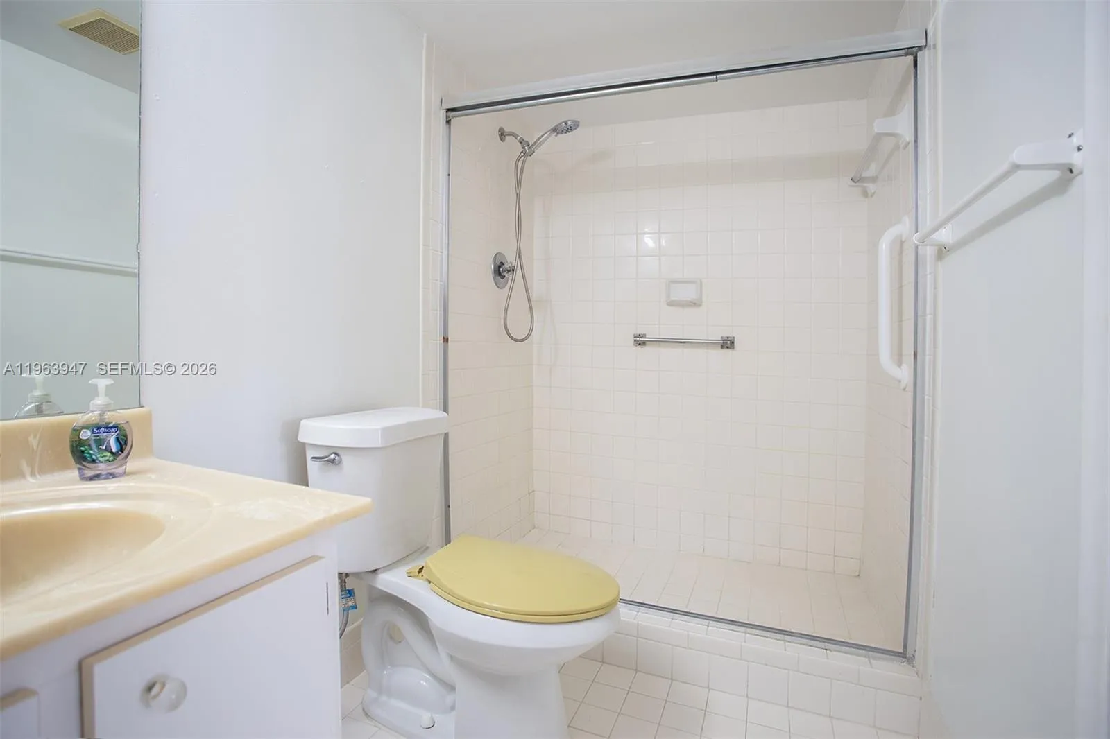 PRIMARY BATHROOM WITH WALK-IN SHOWER