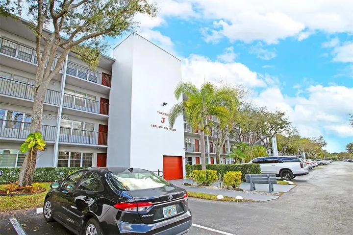 ASSIGNED PARKING AND FRONT OF BUILDING
