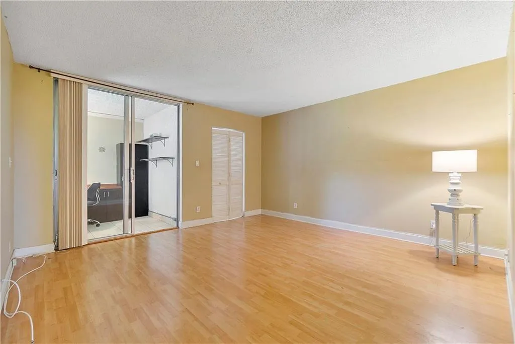 Your spacious master bedroom with egress to balcony