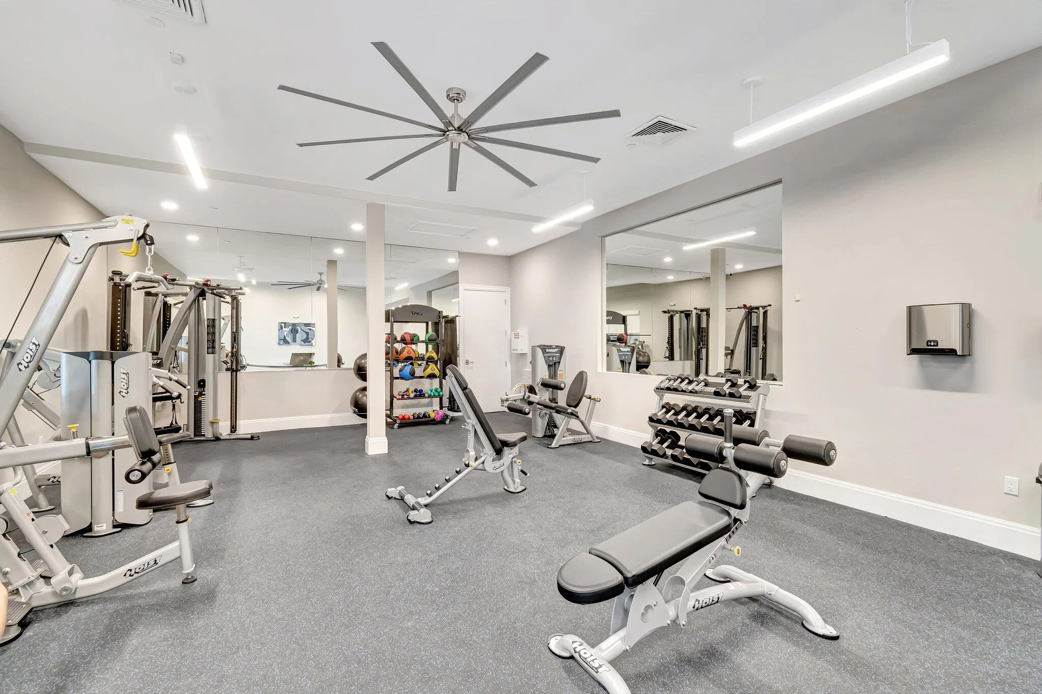 New Fitness Center and state-of-the-art equipment