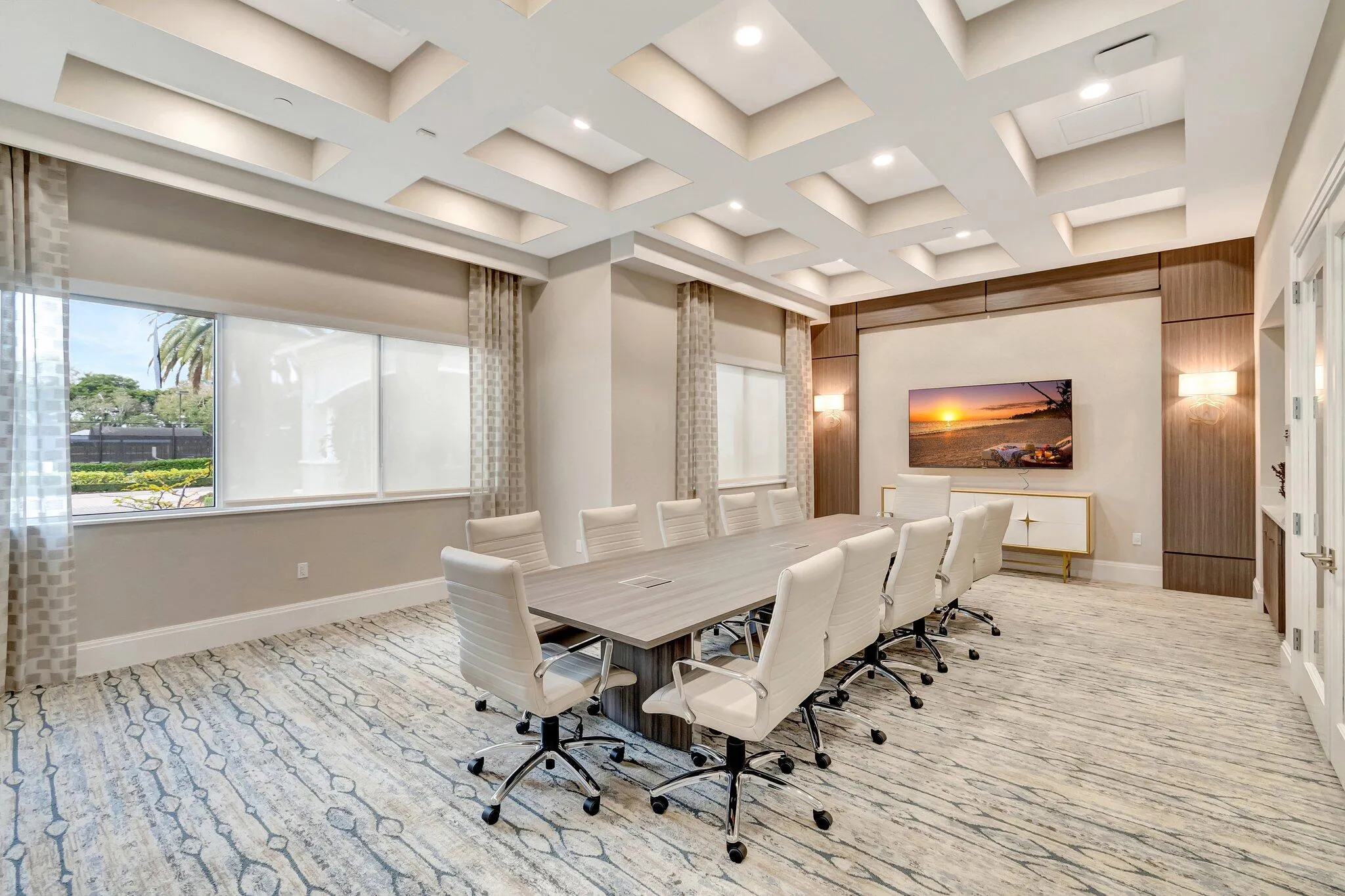 New Board Room for administrative and committee meetings
