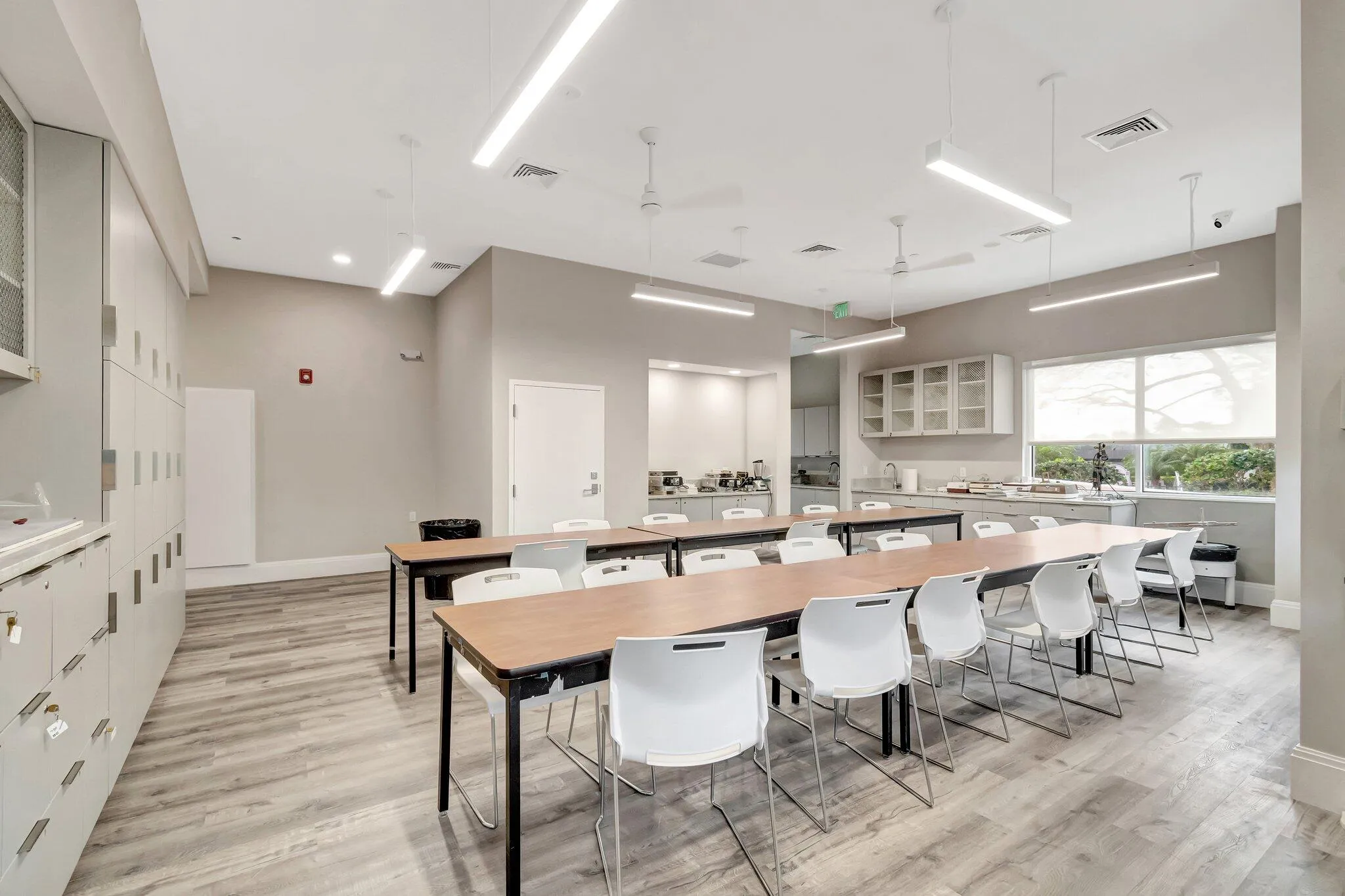 New Arts & Crafts Center has ample seating for various classes