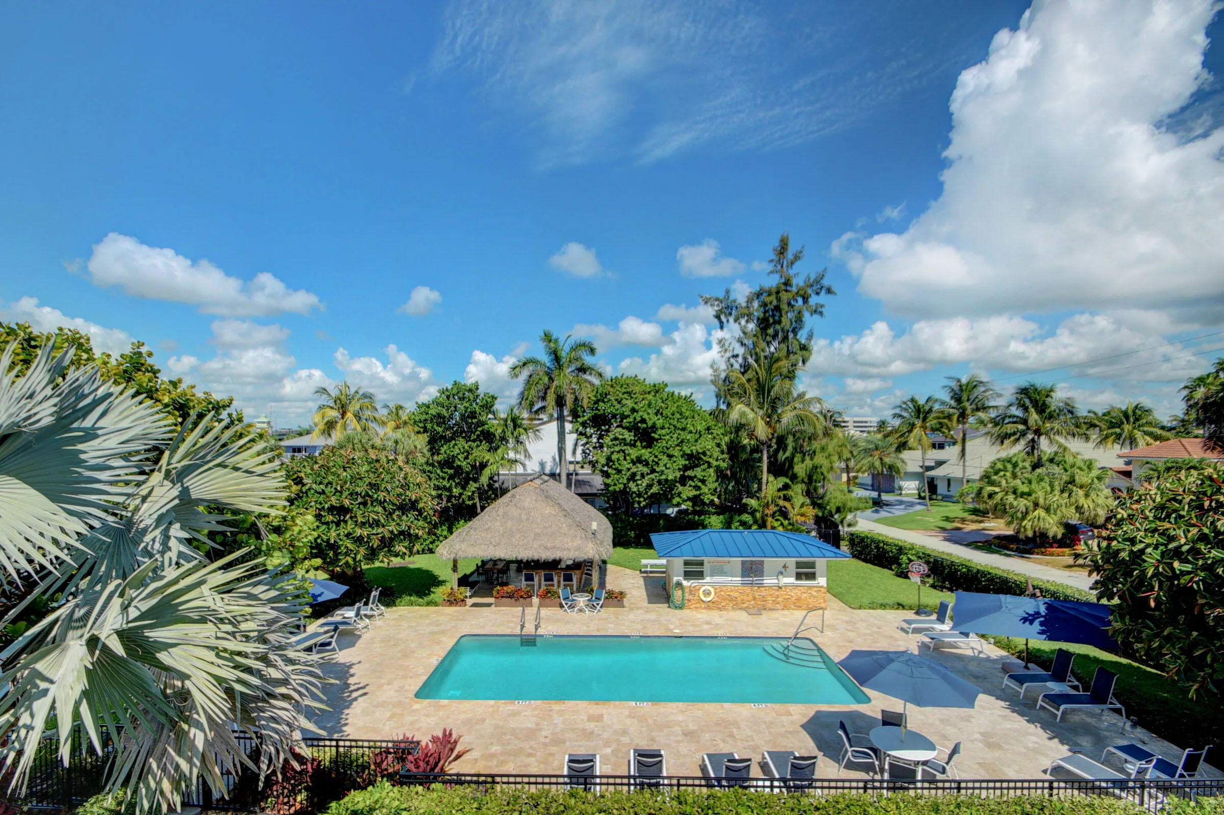 Heated pool and deck