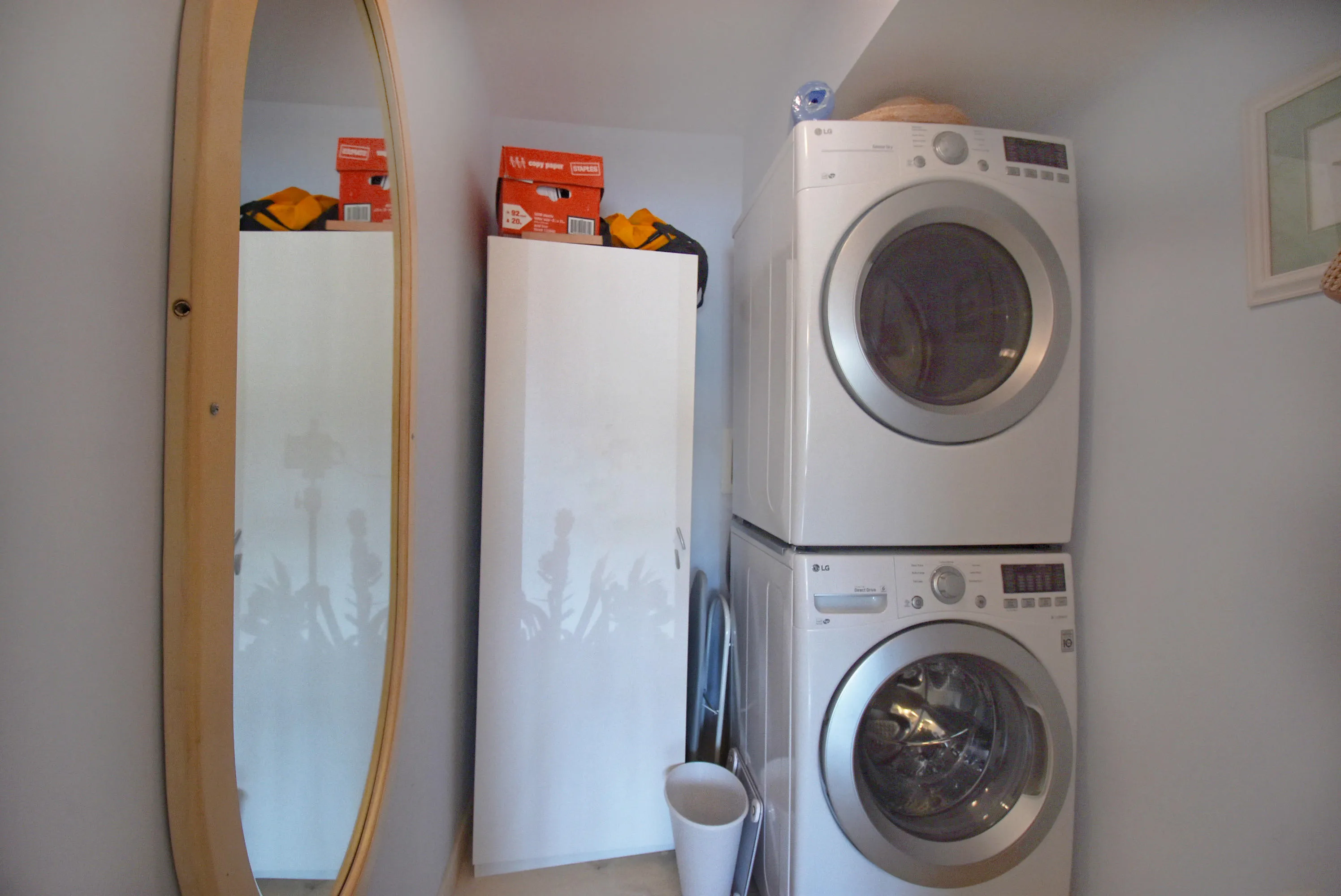 In unit washer/dryer