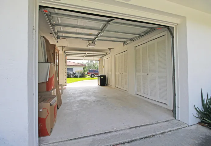 Both garage doors are hurricane impact, as are all windows and doors