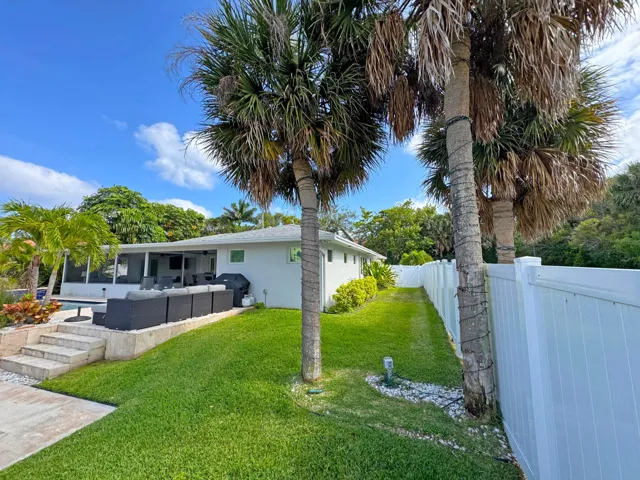 A large and fully enclosed and very private property