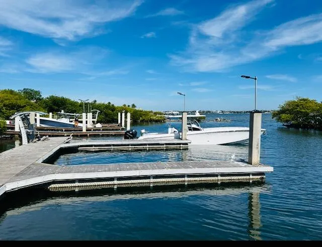 holding docks and kayak launch in your back yard