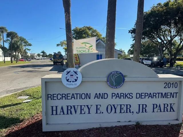 Harvey Oyer Boat Ramp & Park-picnic Tables- rest room, fish cleaning stations and holding docks- City resident parking permits $100