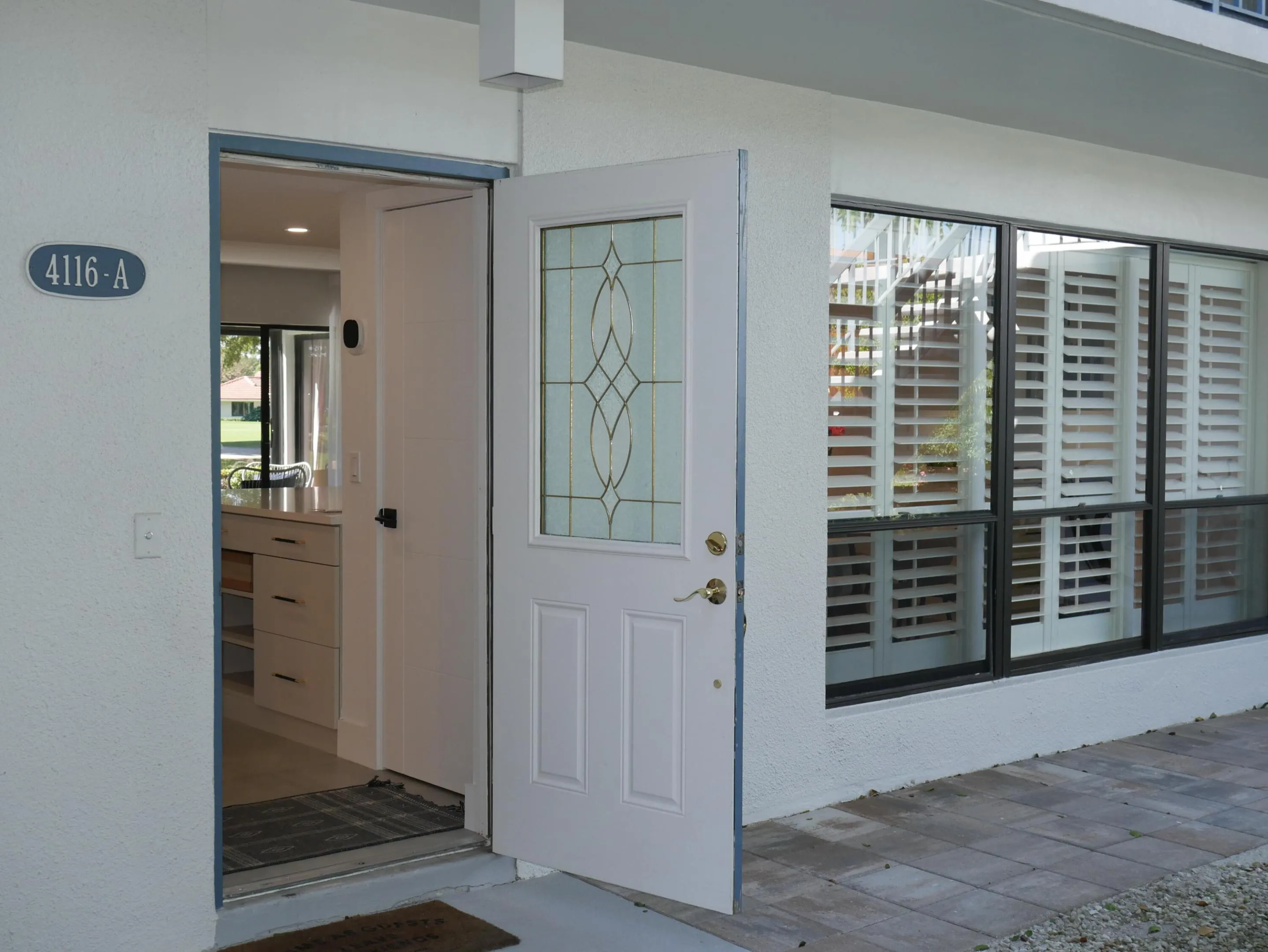 Entry door