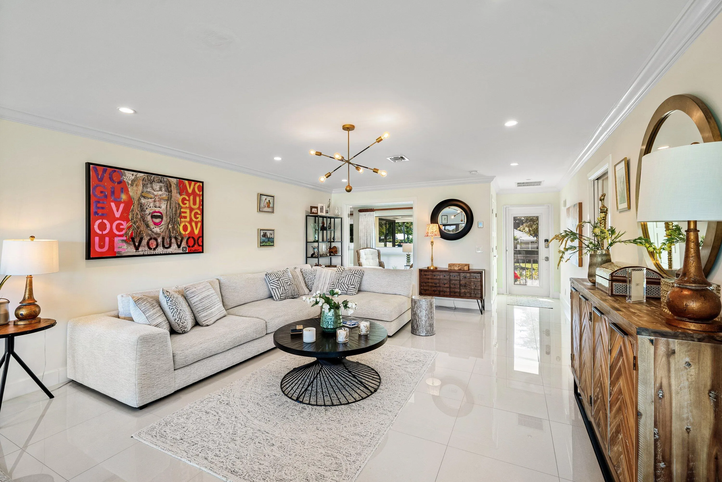 Interior living area