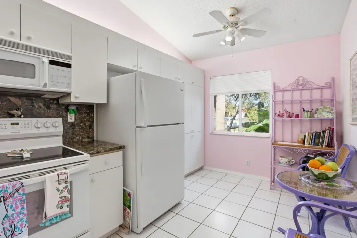 Abundant natural light filled kitchen