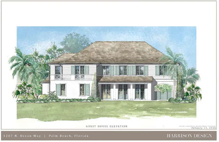 Artist Rendering of Potential Guest House