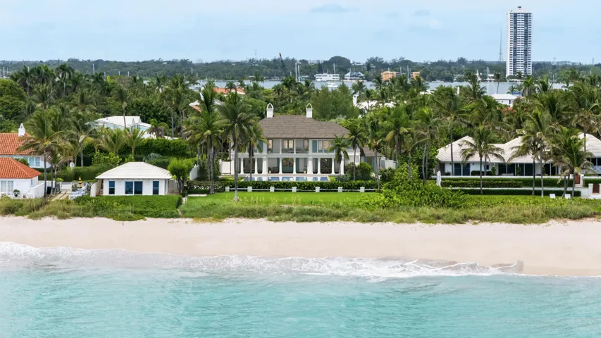 New Construction Ocean Front Estate