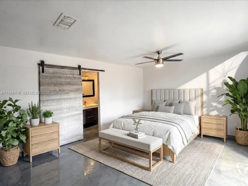 Primary Bedroom “Photo is virtually staged.”