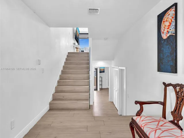 Staircase to lower level