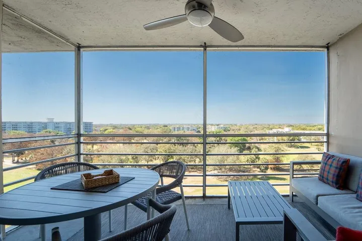 Breathtaking view from your balcony.