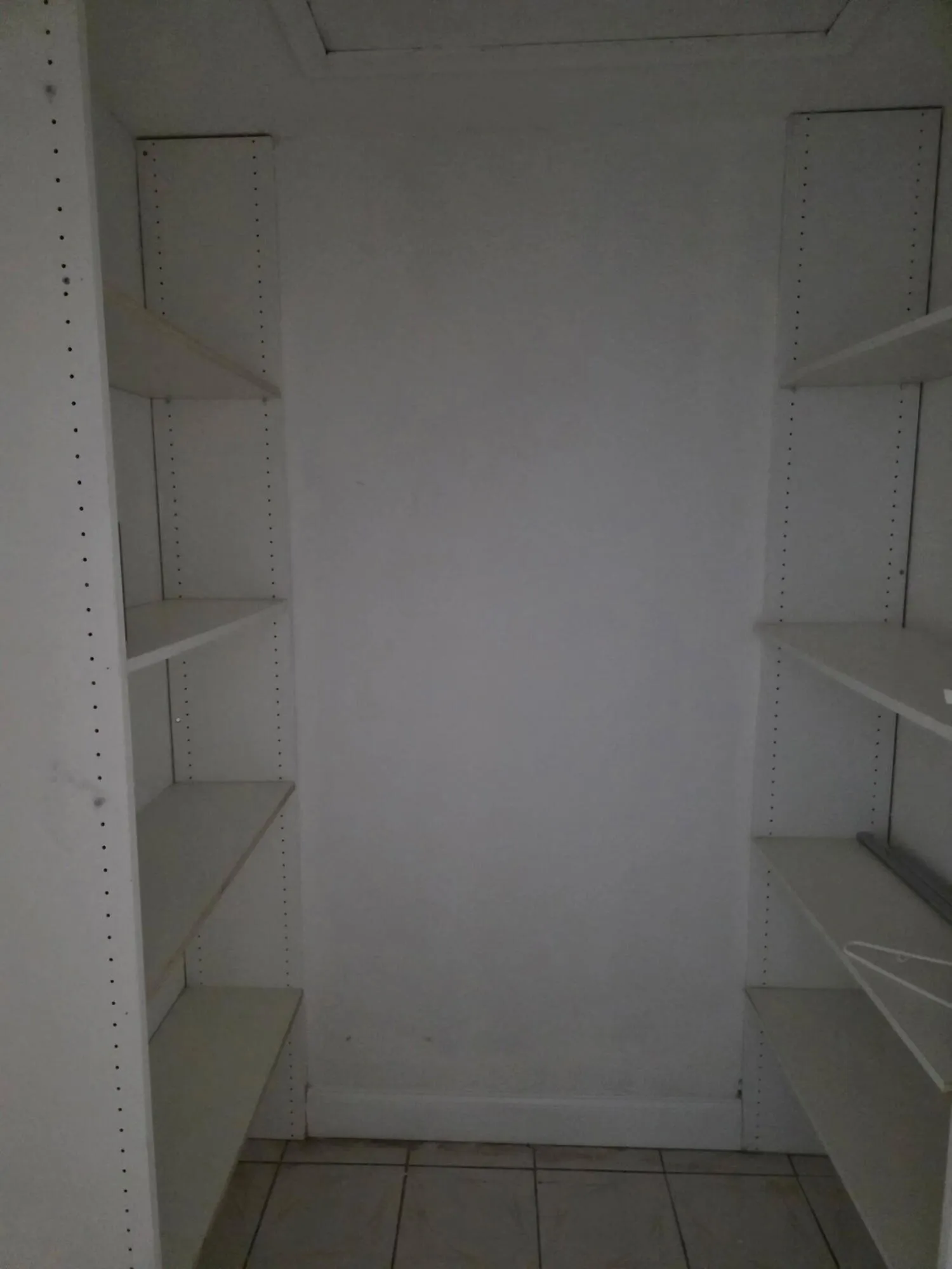 Master bedroom closet