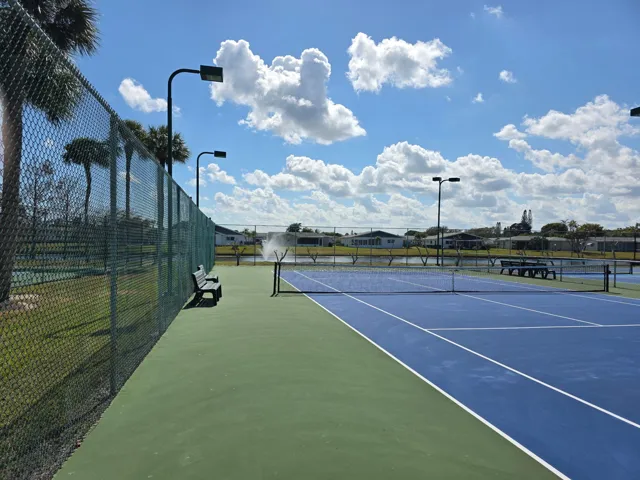 Tennis courts