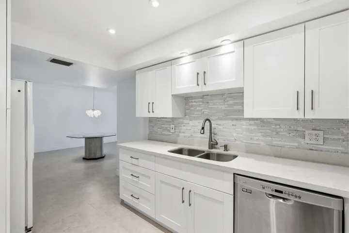 Kitchen view to Dining Area